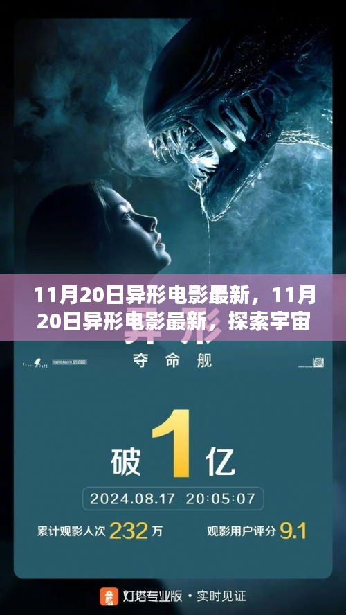 探索宇宙深處的未知生命，最新異形電影即將上映
