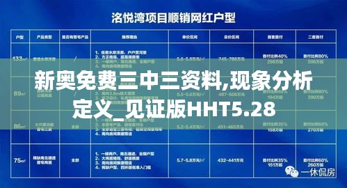 新奧免費(fèi)三中三資料,現(xiàn)象分析定義_見(jiàn)證版HHT5.28
