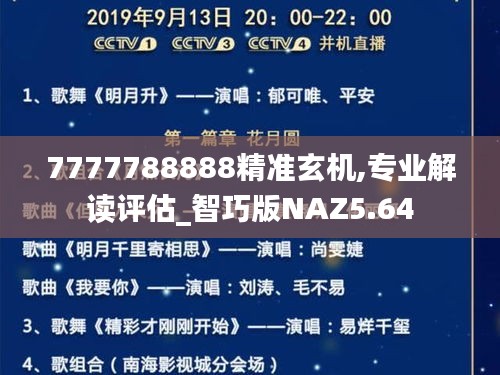 7777788888精準(zhǔn)玄機(jī),專業(yè)解讀評估_智巧版NAZ5.64