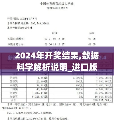 2024年開獎結(jié)果,數(shù)據(jù)科學(xué)解析說明_進口版WCL5.53