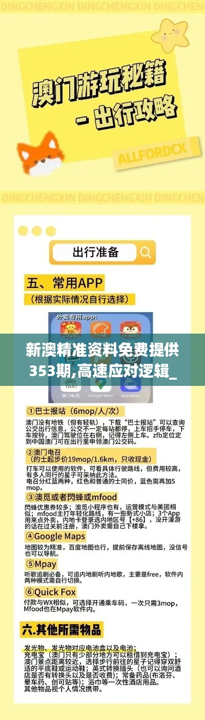 新澳精準(zhǔn)資料免費(fèi)提供353期,高速應(yīng)對(duì)邏輯_超高清版FZE5.16