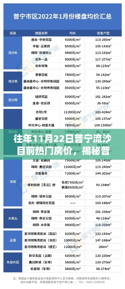 普寧流沙最新熱門房價(jià)解析，科技賦能，預(yù)見未來生活趨勢！