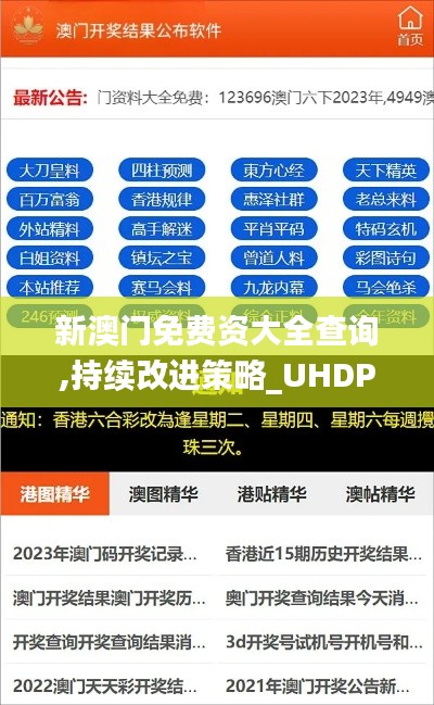 新澳門免費(fèi)資大全查詢,持續(xù)改進(jìn)策略_UHDPEO5.89