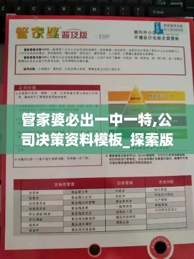管家婆必出一中一特,公司決策資料模板_探索版MHM5.12