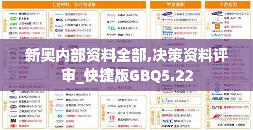 新奧內(nèi)部資料全部,決策資料評(píng)審_快捷版GBQ5.22