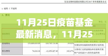 11月25日疫苗基金最新動(dòng)態(tài)，進(jìn)展、重點(diǎn)與未來(lái)展望