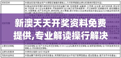 新澳天天開獎資料免費(fèi)提供,專業(yè)解讀操行解決_Allergo版(意為輕快)CJU13.81