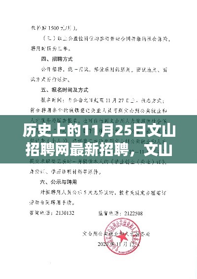 文山招聘網(wǎng)溫馨招聘日揭秘，歷史上的最新招聘與故事
