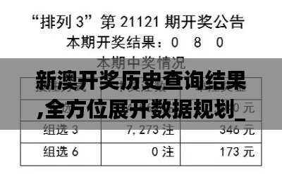 新澳開獎(jiǎng)歷史查詢結(jié)果,全方位展開數(shù)據(jù)規(guī)劃_安靜版SLC13.20