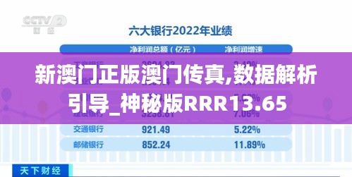 新澳門正版澳門傳真,數(shù)據(jù)解析引導(dǎo)_神秘版RRR13.65