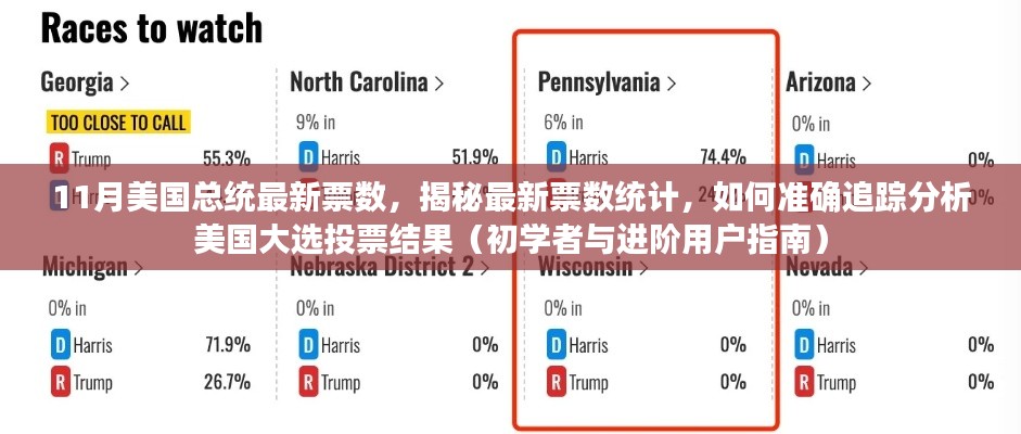 揭秘最新票數(shù)統(tǒng)計(jì)，美國(guó)大選投票結(jié)果追蹤分析與指南（初學(xué)者與進(jìn)階用戶適用）