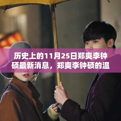 鄭爽李鐘碩11月25日最新動態(tài)，溫馨日常與特別記憶