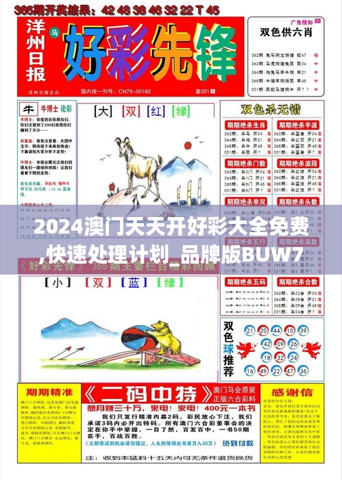 2024澳門天天開好彩大全免費,快速處理計劃_品牌版BUW7.63