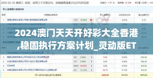 2024澳門天天開好彩大全香港,穩(wěn)固執(zhí)行方案計劃_靈動版ETX7.88