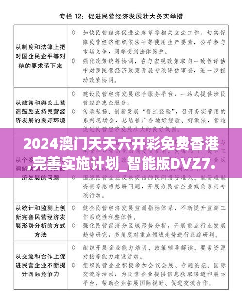 2024澳門天天六開(kāi)彩免費(fèi)香港,完善實(shí)施計(jì)劃_智能版DVZ7.32