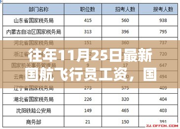 國航飛行員工資待遇揭秘，歷年觀察與最新分析