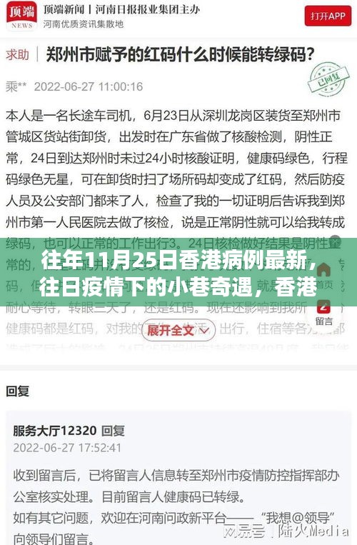 香港11月25日疫情觀察，小巷奇遇與特色小店的背后故事