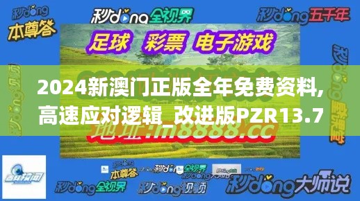2024新澳門正版全年免費資料,高速應(yīng)對邏輯_改進版PZR13.77
