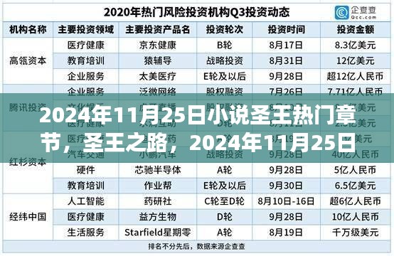 圣王之路，變化中的自我與智慧的綻放——2024年11月25日熱門章節(jié)預(yù)覽
