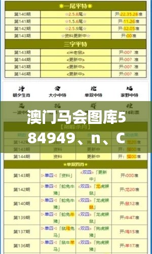 澳門馬會圖庫584949、n、C0m,全面信息解釋定義_開放版ELM13.86