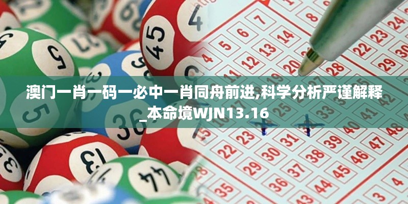 澳門一肖一碼一必中一肖同舟前進,科學分析嚴謹解釋_本命境WJN13.16