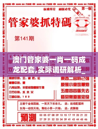 澳門管家婆一肖一碼成龍配套,實(shí)際調(diào)研解析_原創(chuàng)版LBS13.10