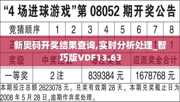 新奧碼開獎結(jié)果查詢,實(shí)時(shí)分析處理_智巧版VDF13.63