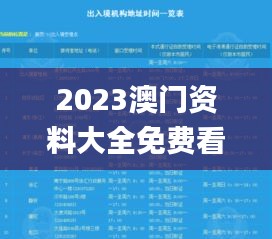 2023澳門(mén)資料大全免費(fèi)看,全身心數(shù)據(jù)指導(dǎo)枕_煉肉境TAR13.28