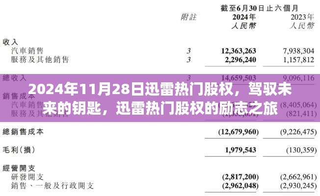 迅雷熱門股權(quán)，駕馭未來的鑰匙與勵志之旅（2024年11月28日）