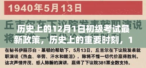歷史上的重要時刻，回顧與影響分析——12月1日初級考試新政策