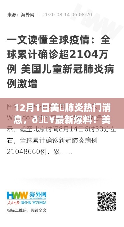美國肺炎疫情最新消息，重磅爆料，全面解讀！