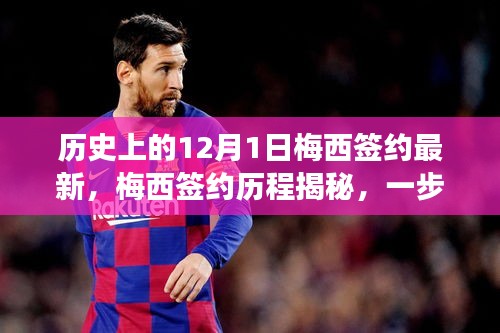揭秘梅西簽約歷程，跟隨歷史腳步見證球王誕生的瞬間