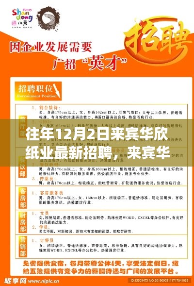 來賓華欣紙業(yè)最新招聘季，應(yīng)聘指南與成功秘訣揭秘