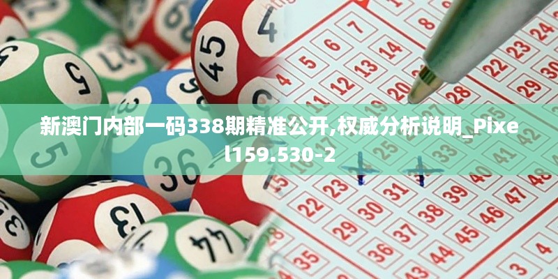 新澳門內(nèi)部一碼338期精準(zhǔn)公開,權(quán)威分析說明_Pixel159.530-2