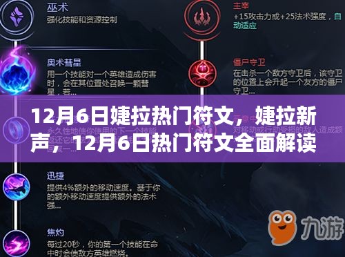 揭秘婕拉新聲與熱門符文，深度解讀與體驗