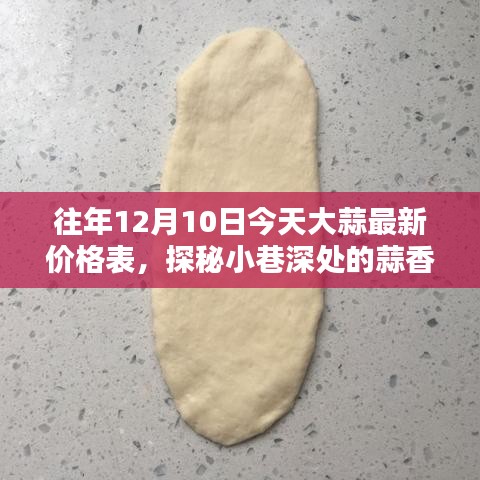 探秘小巷深處的蒜香寶藏，最新大蒜價(jià)格表揭秘（日期標(biāo)注為往年12月10日）