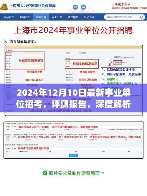 深度解析，最新事業(yè)單位招考測(cè)評(píng)報(bào)告（2024年12月版）