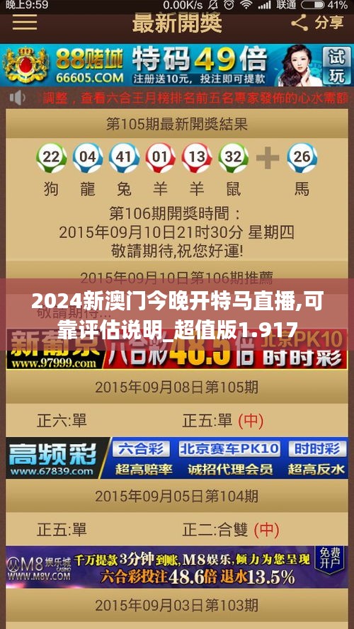 2024新澳門今晚開特馬直播,可靠評(píng)估說明_超值版1.917