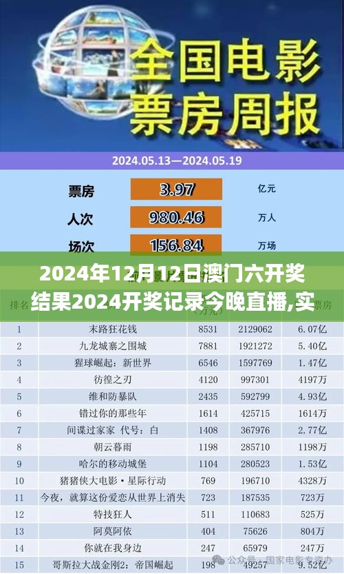2024年12月12日澳門(mén)六開(kāi)獎(jiǎng)結(jié)果2024開(kāi)獎(jiǎng)記錄今晚直播,實(shí)地評(píng)估說(shuō)明_優(yōu)選版6.511