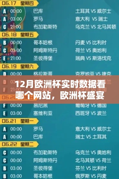 科技引領(lǐng)實(shí)時(shí)數(shù)據(jù)新紀(jì)元，探索最佳歐洲杯觀賽體驗(yàn)的智能網(wǎng)站