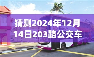 探尋未來美景，啟程心靈之旅，公交203路帶你共舞自然之間——預測2024年12月14日實時路線體驗報告