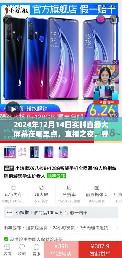 直播之夜，尋找特別的實(shí)時(shí)陪伴，2024年12月14日直播大屏幕地點(diǎn)揭曉