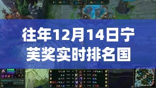 往年12月14日寧芙獎(jiǎng)見(jiàn)證國(guó)際學(xué)習(xí)力量的逆襲，實(shí)時(shí)排名背后的勵(lì)志故事