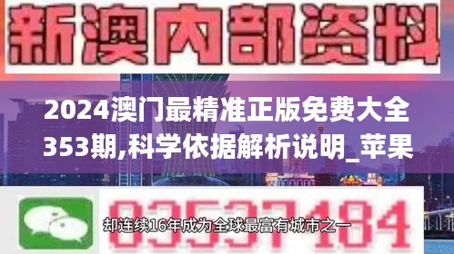 2024澳門最精準(zhǔn)正版免費大全353期,科學(xué)依據(jù)解析說明_蘋果款1.371