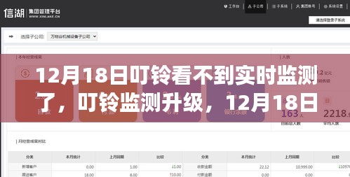叮鈴監(jiān)測(cè)升級(jí)，全新體驗(yàn)下的實(shí)時(shí)監(jiān)測(cè)變革，12月18日重磅更新