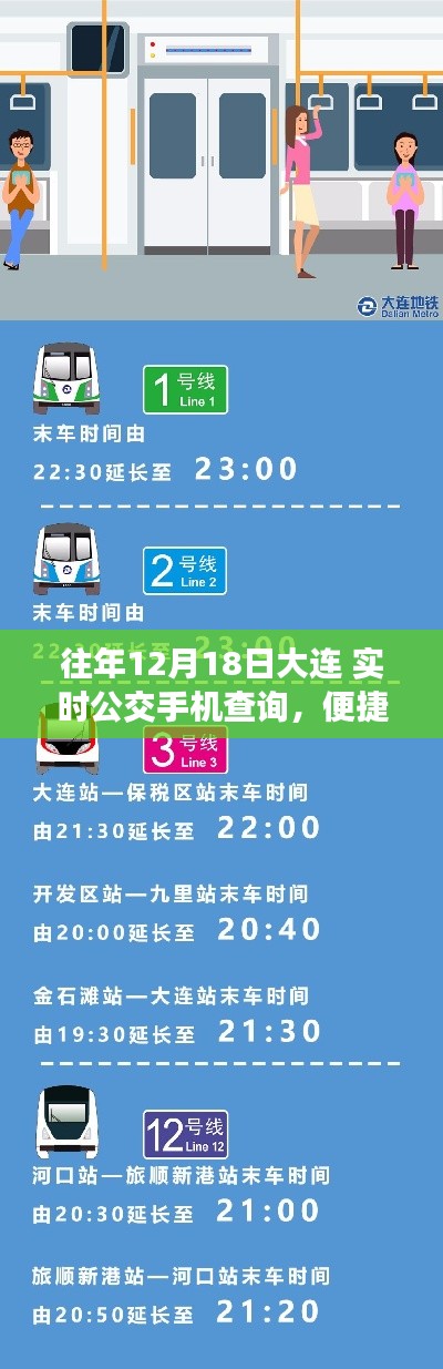 大連實(shí)時(shí)公交手機(jī)查詢系統(tǒng)的發(fā)展與優(yōu)化，便捷出行，歷年12月18日實(shí)時(shí)更新體驗(yàn)