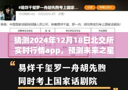 北交所實(shí)時(shí)行情app 2024年展望評(píng)測(cè)，預(yù)測(cè)未來(lái)之星