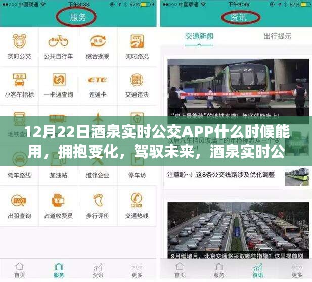 擁抱變化，駕馭未來，酒泉實時公交APP的期待與自我成長啟示——啟用時間解析