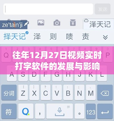 視頻實(shí)時(shí)打字軟件的發(fā)展與影響，歷年12月27日的觀察分析