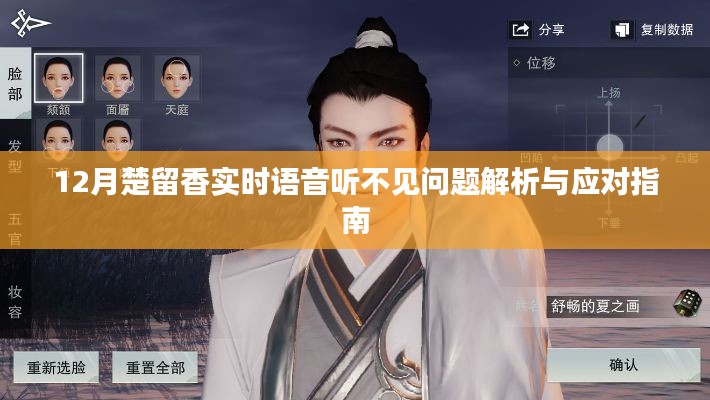 楚留香語音問題解析與應(yīng)對指南，實時語音聽不見怎么辦